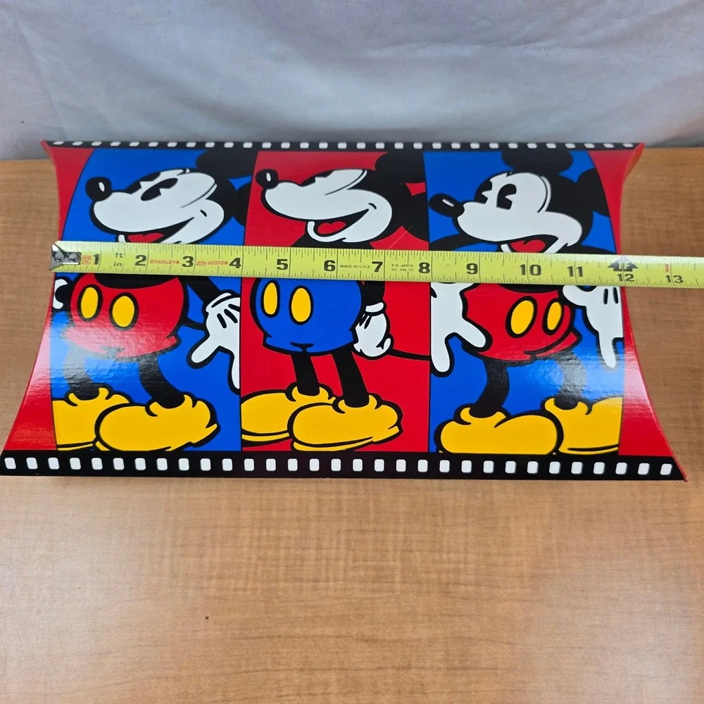 Disney Store Mickey Mouse Cardboard Empty Box • Use For Packing Gifts • 12